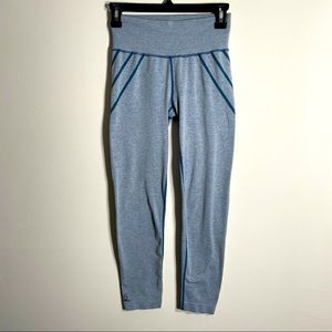 Phat Buddha Blue Seamless Leggings